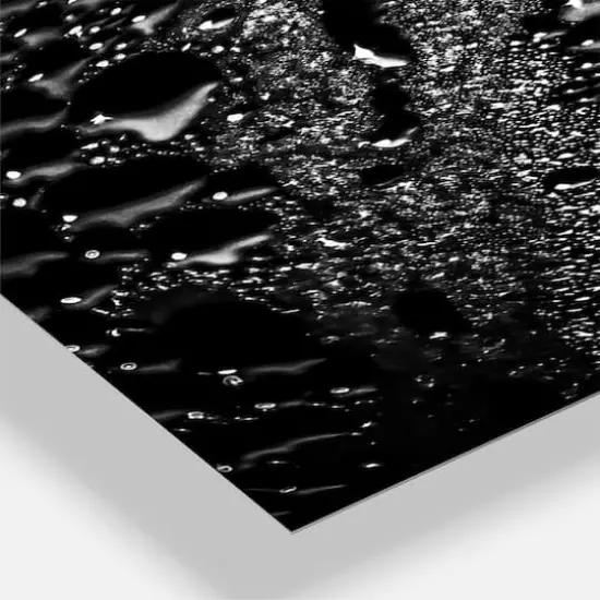 Designart 'Abstract Droplets 15 Oversized Modern Multipanel Wall Clock {4}