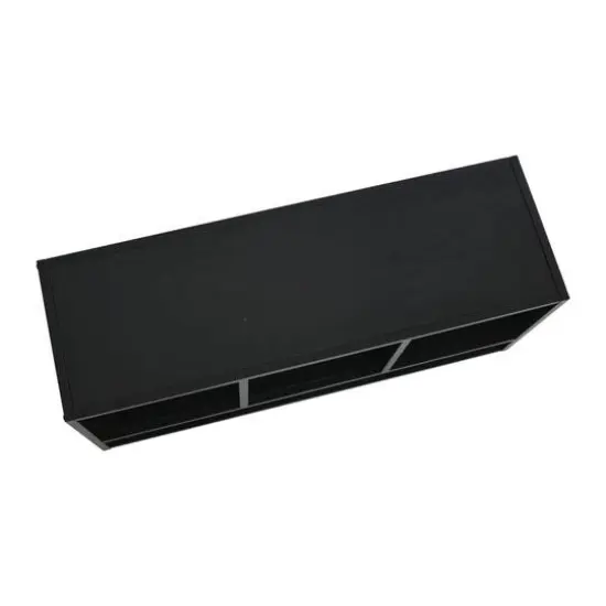 Household Essentials Jamestown 43" TV Stand Black Oak {7}