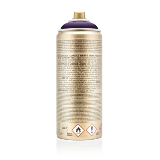 Montana&trade; Gold Acrylic Professional Spray Paint G4260 Black Purple {7}