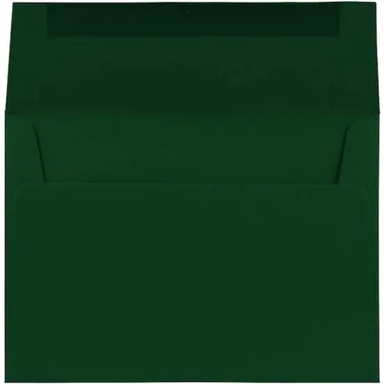 JAM Paper A7 Dark Green Premium Invitation Envelopes {4}