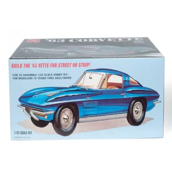 AMT® 1963 Chevy Corvette® Sting Ray™ 1:25 Scale Model Kit {2}