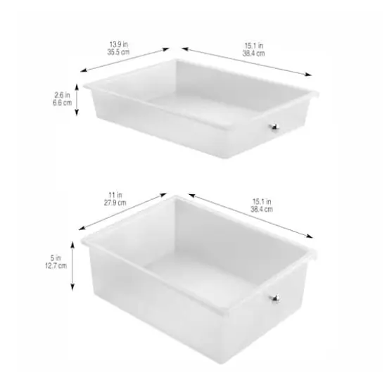 Essex Rolling Cart by Simply Tidy&trade; White {5}