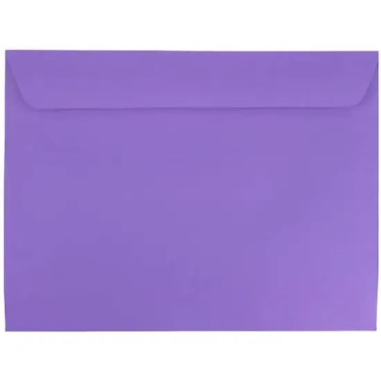 JAM Paper 9" x 12" Booklet Envelopes, 25ct. Violet Purple {1}
