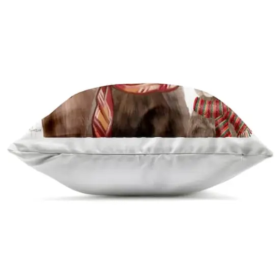 Stupell Industries Welcome Fall Woodland Animals Outdoor Printed Pillow {4}