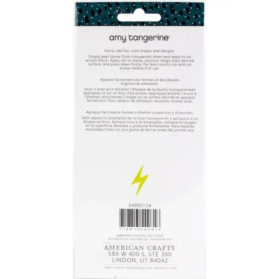 Amy Tangerine&reg; Brave & Bold Acrylic Stamps {4}
