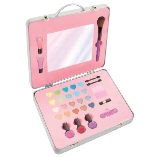Make It Real&trade; Glam Makeup Travel Hard Case Set {1}