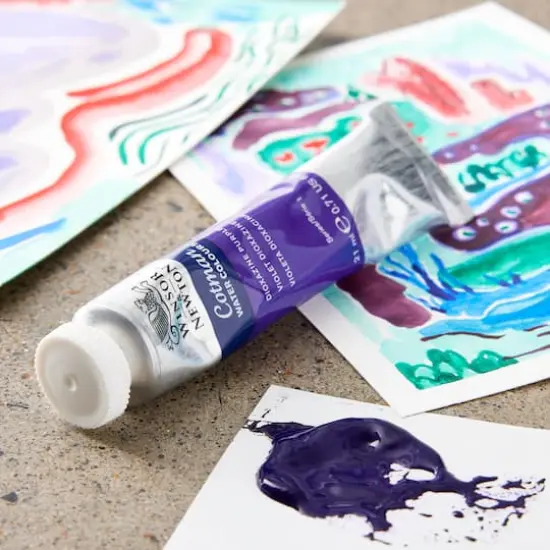 Winsor & Newton&reg; Cotman&reg; 0.71oz. Watercolor Paint Dioxazine Purple {3}