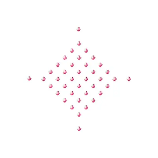 John Bead PRECIOSA 4mm Czech Crystal Bicone Beads, 40ct. Rose AB {4}