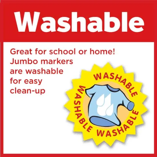 Faber-Castell 24 Piece DuoTip Washable Markers {8}