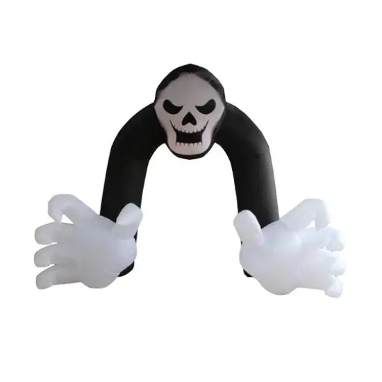 13ft. Inflatable Halloween Archway with Projection LED Lighting {1}