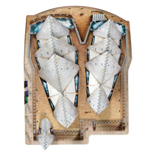 Wrebbit 3D Puzzle&trade; Sydney Opera House 925 Piece Puzzle {9}