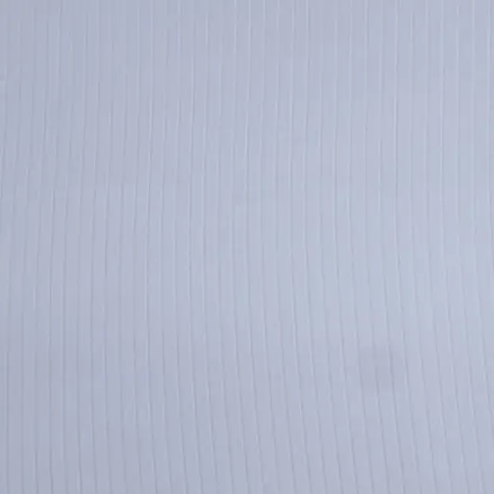 Fabric Merchants Polyester Blend Ribbed Fabric Light Blue {3}