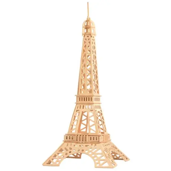 Eiffel Tower Wooden 51 Piece 3D Puzzle {1}