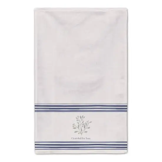Grateful For You Tea Towel Set Blue {5}