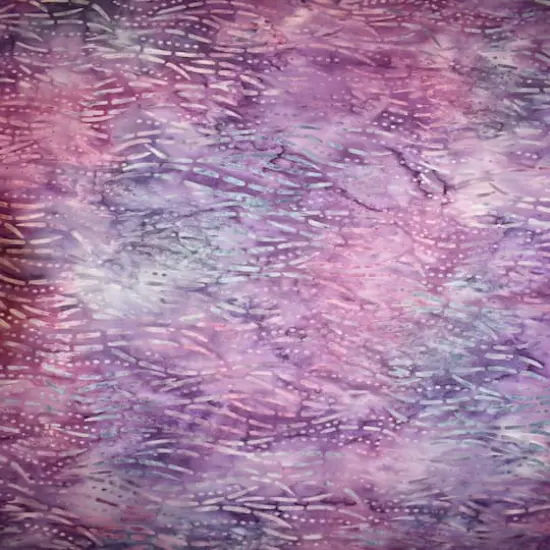 Feldman Premium Indonesian Batik Plum & Lilac Tonal Dot Fabric {4}