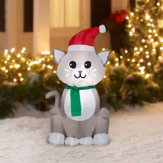 4ft. Airblown&reg; Inflatable Christmas Little Grinch {3}