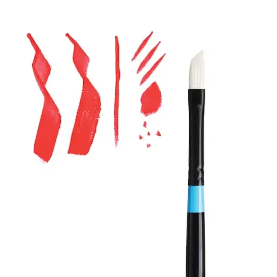 Princeton&trade; Aspen&trade; Synthetic Long Handle Angle Bright Brush {4}