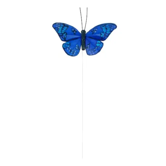 Blue Feather Butterflies, 3ct. by Ashland&reg; {3}