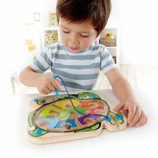 Hape Totally Amazing Colorback Sea Turtle Bead Maze {4}