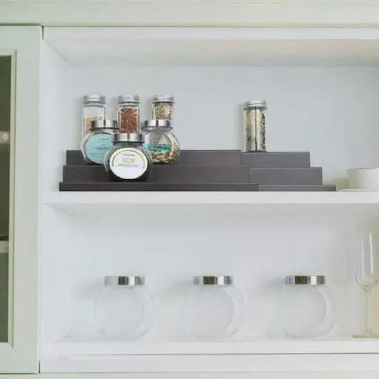 NEX&trade; Brown Adjustable 3-Tier Kitchen Storage Racks, 2ct. {6}