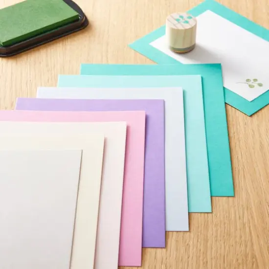 Pastel Pearlized 4.5" x 6.5" Paper Pad by Recollections&trade;, 72 Sheets {3}
