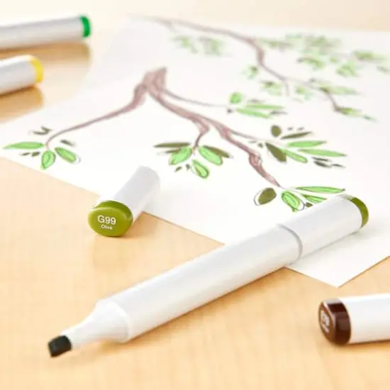 Copic&reg; Sketch Marker, Greens G99 Olive {3}