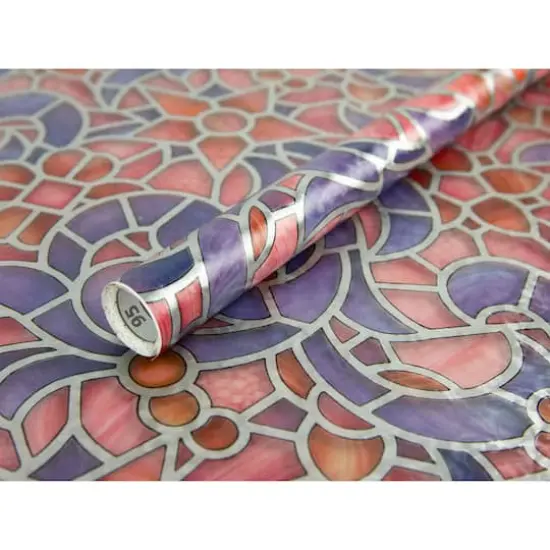 Fablon Reims Blue & Pink Window Film Set {4}