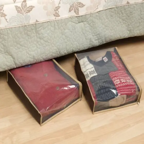 Household Essentials 16" Brown Sweater Storage Bags, 2ct. {6}