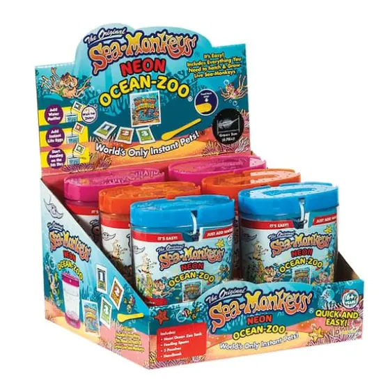 The Original Sea-Monkeys Neon Ocean Zoo Kit {4}