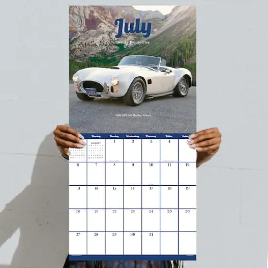 TF Publishing 2025 Classic Cars Wall Calendar {5}