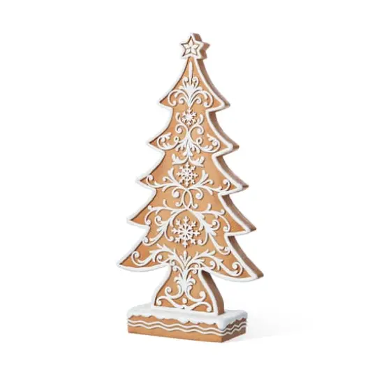 Glitzhome&reg; 14.5" Resin Christmas Tree Table Decor {1}