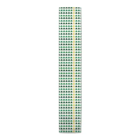 Shamrock Gold 16" x 72" Poly Twill Table Runner {1}