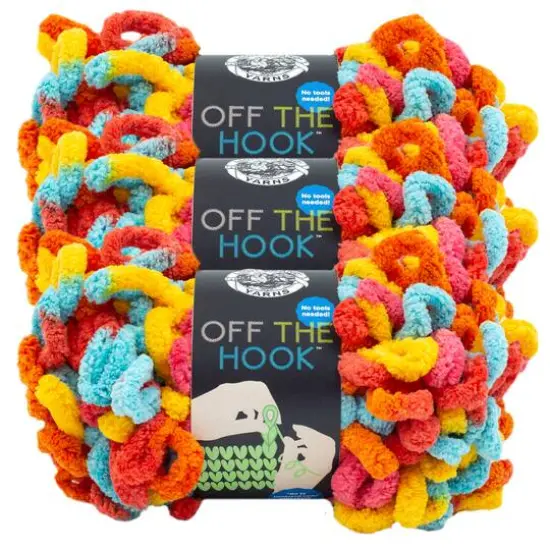 3 Pack Lion Brand&reg; Off The Hook&trade; Yarn Unicorn {2}