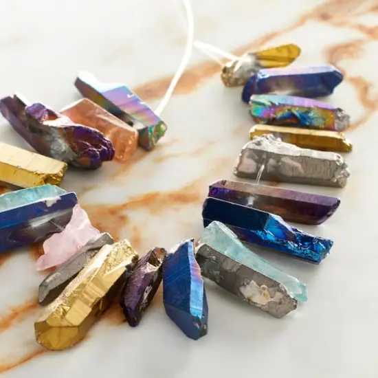 Sedona Multicolor Quartz Crystal Beads by Bead Landing&trade; {3}