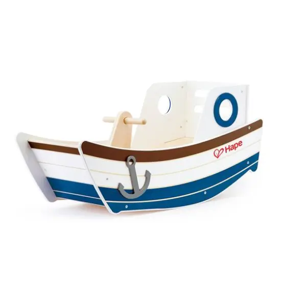 Hape High Seas Wooden Toddler Rocking Ride-On {1}