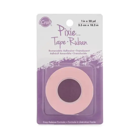 iCraft&reg; Pixie&trade; 1" Removable Adhesive Tape {4}
