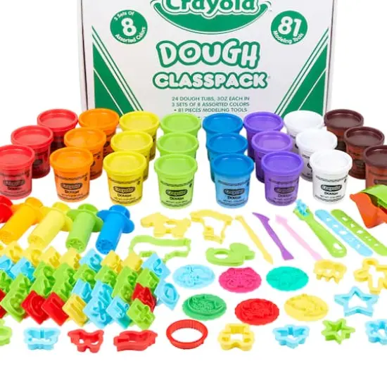 Crayola&reg; Dough Classpack With Clay Tools {5}