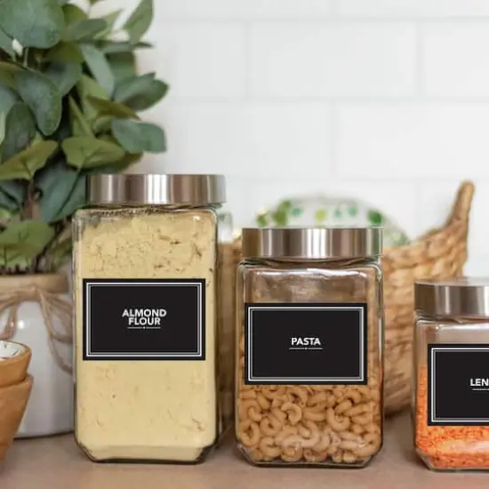 RoomMates Chalk Pantry Labels Peel & Stick Wall Decals {3}