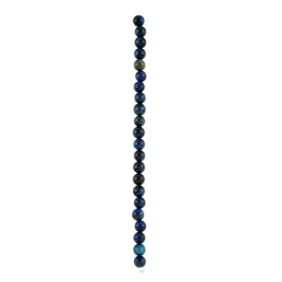 Dark Blue Tiger Eye Round Beads, 8mm by Bead Landing&trade; {4}