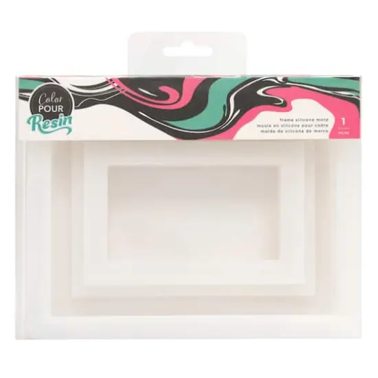 Color Pour Resin Frame Mold {1}