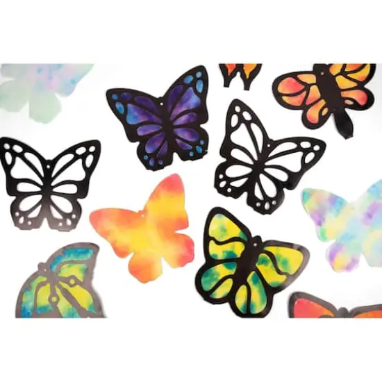 Roylco&reg; 21-Piece Flutter Craft Mobiles {5}