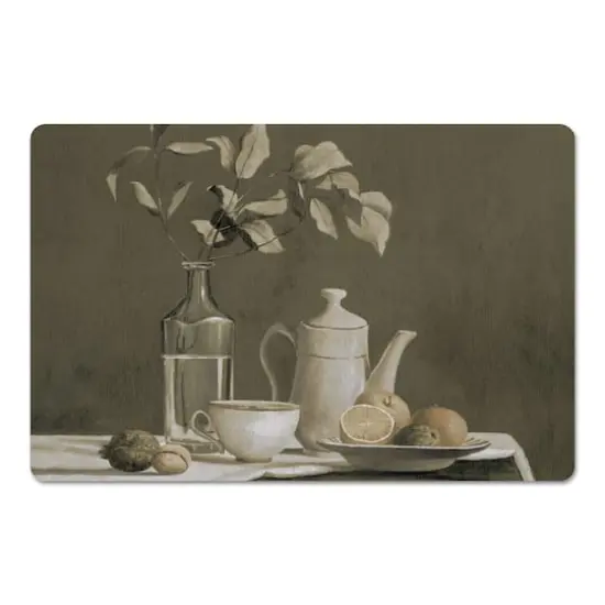 Antique Still Life Floor Mat {1}