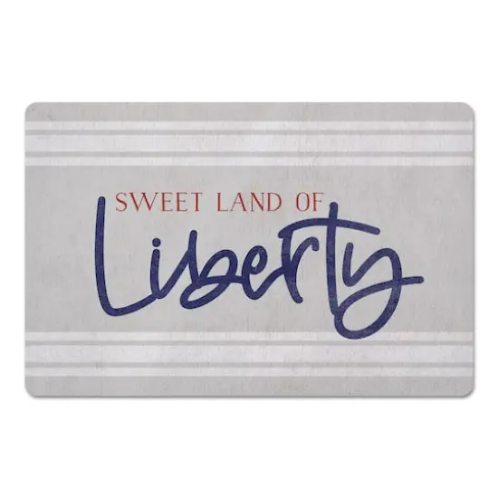 Sweet Land of Liberty Floor Mat {1}