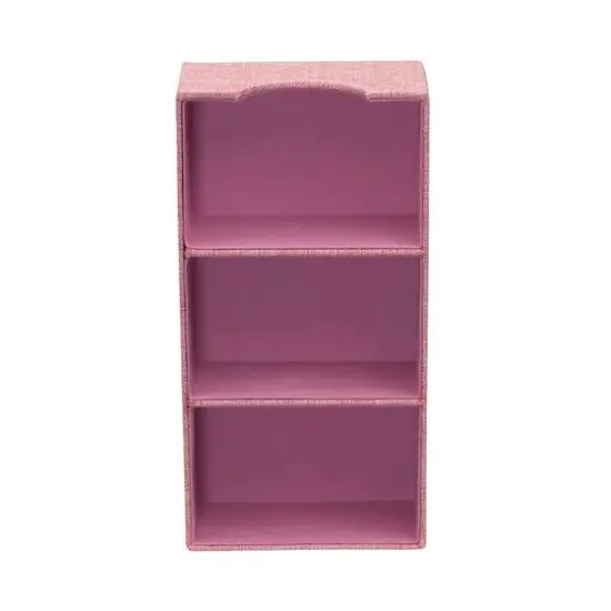 Household Essentials 3-Compartment Drawer Organizers, 2ct. Pink {11}