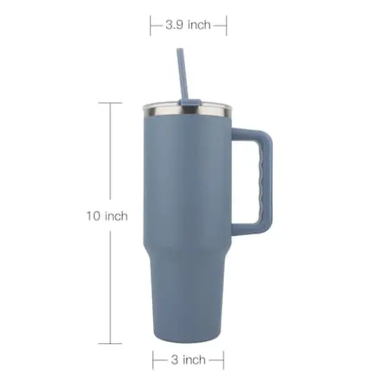 40oz. Stainless Steel Insulated Tumbler by Ashland® Midnight {5}