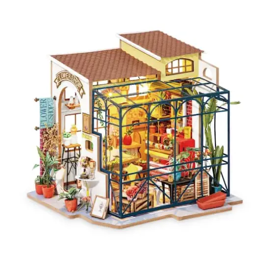 Rolife&reg; Emily's Flower Shop DIY Miniature House Kit {1}