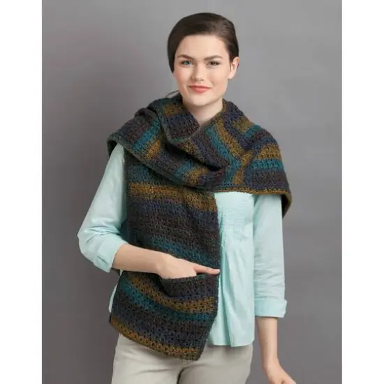 Leisure Arts&reg; Pocket Shawls Crochet Book {9}