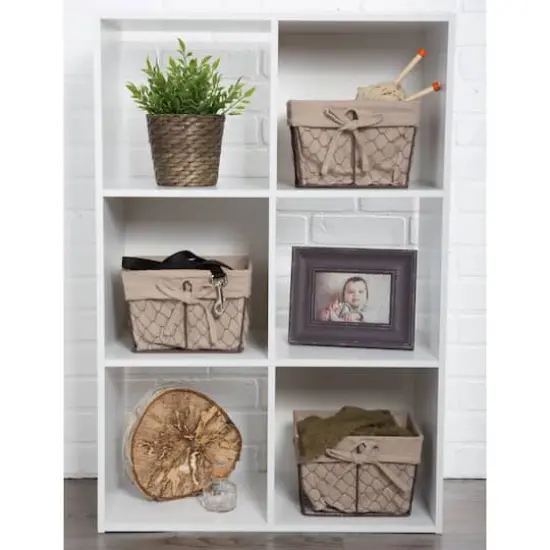 DII&reg; Small Chicken Wire Baskets, 3ct. Natural {6}