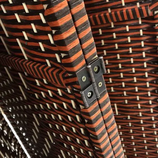 Sorbus 6-Panel Room Divider Espresso {4}