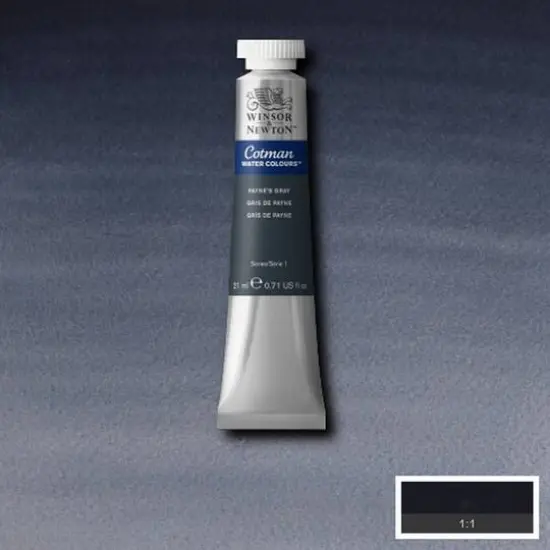 Winsor & Newton&reg; Cotman&reg; 0.71oz. Watercolor Paint Payne's Gray {1}